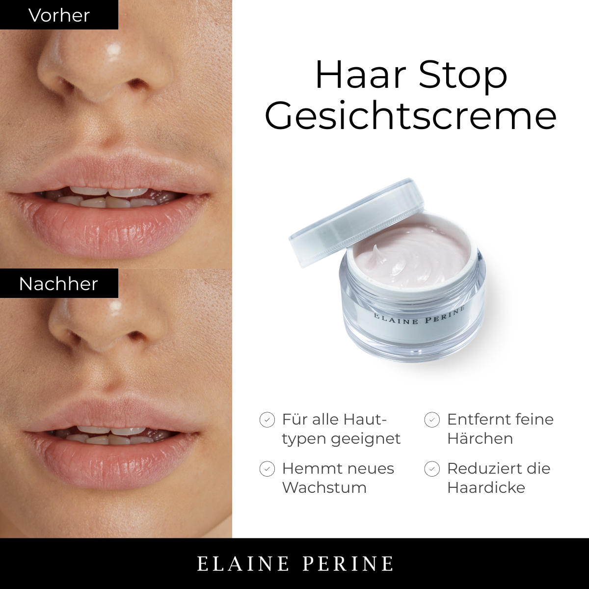 Haar Stop Gesicht Creme 50ml